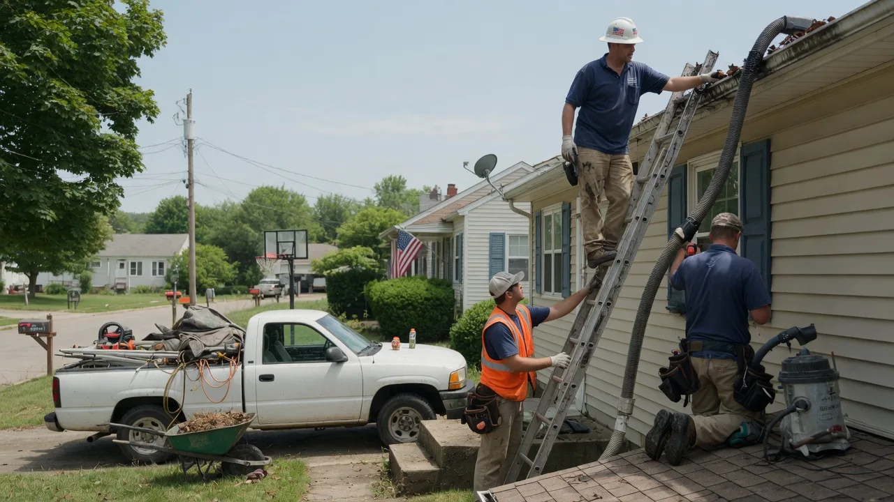 Gutter Installation in Luna Pier, MI near me